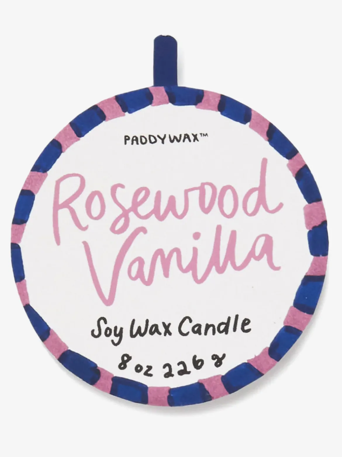 Adopo Hearts Ceramic Candle - Rosewood Vanilla
