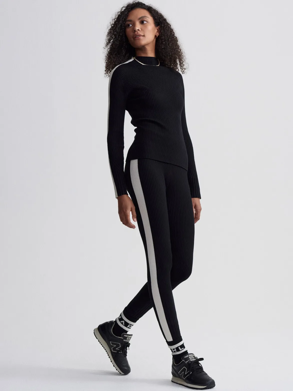Aiden Knit Legging - Black
