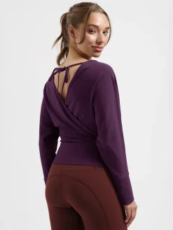 Ala Long Sleeve Yoga Top - Bloom