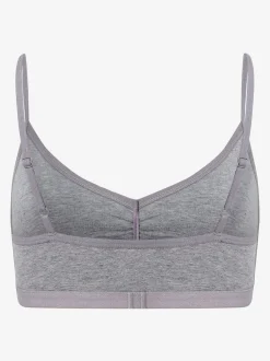 Anastasia Organic Cotton Bra - Marl Grey