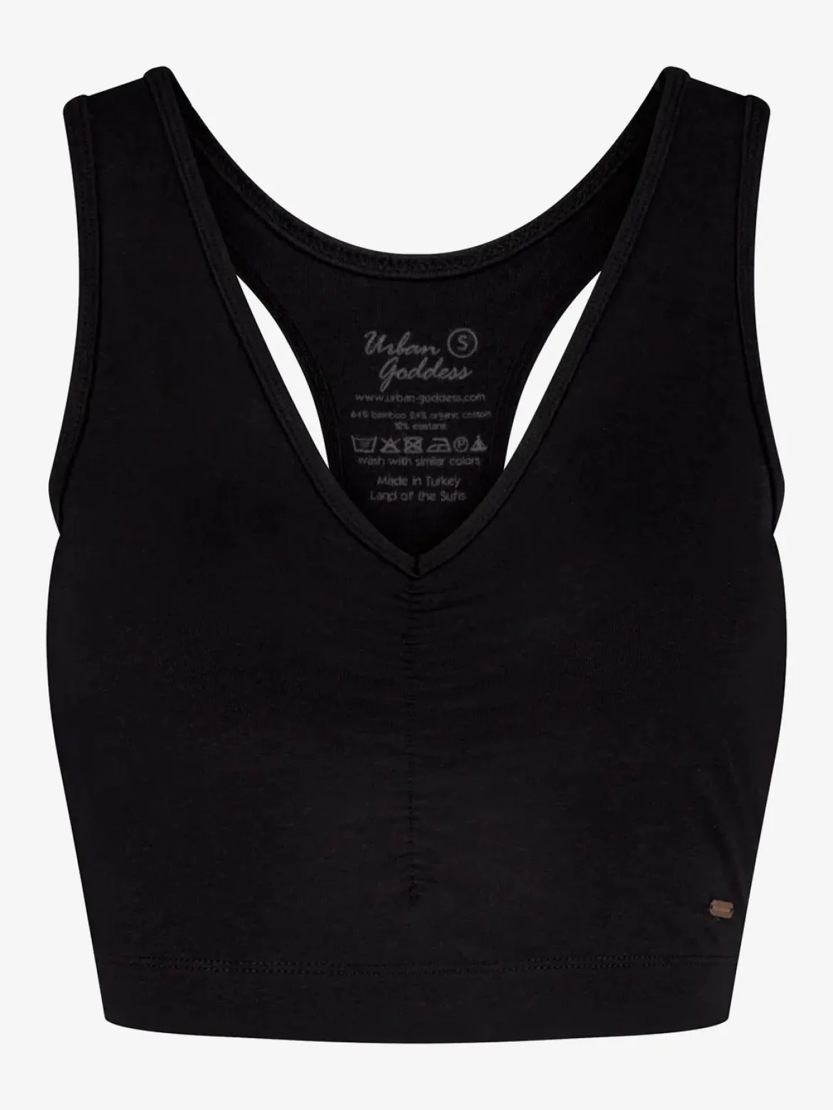 Anjea Yoga Bra - Onyx Black