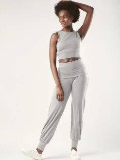 Aspire Harem Pants - Marl Grey