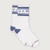 Astley Active Sock - White/Ash Blue