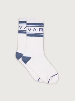 Astley Active Sock - White/Ash Blue