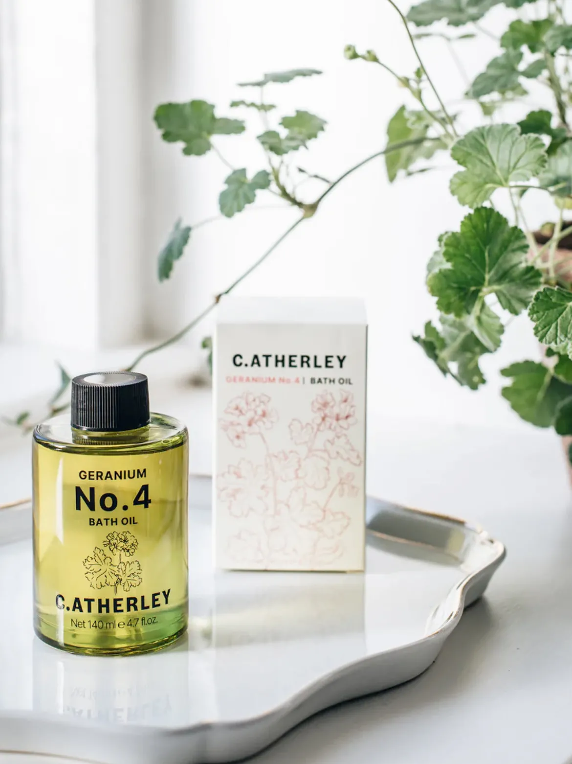 Bath Oil 140ml - Geranium No.4