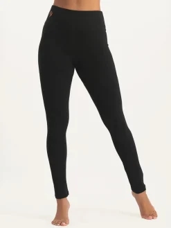 Bhaktified Yoga Leggings - Onyx Black