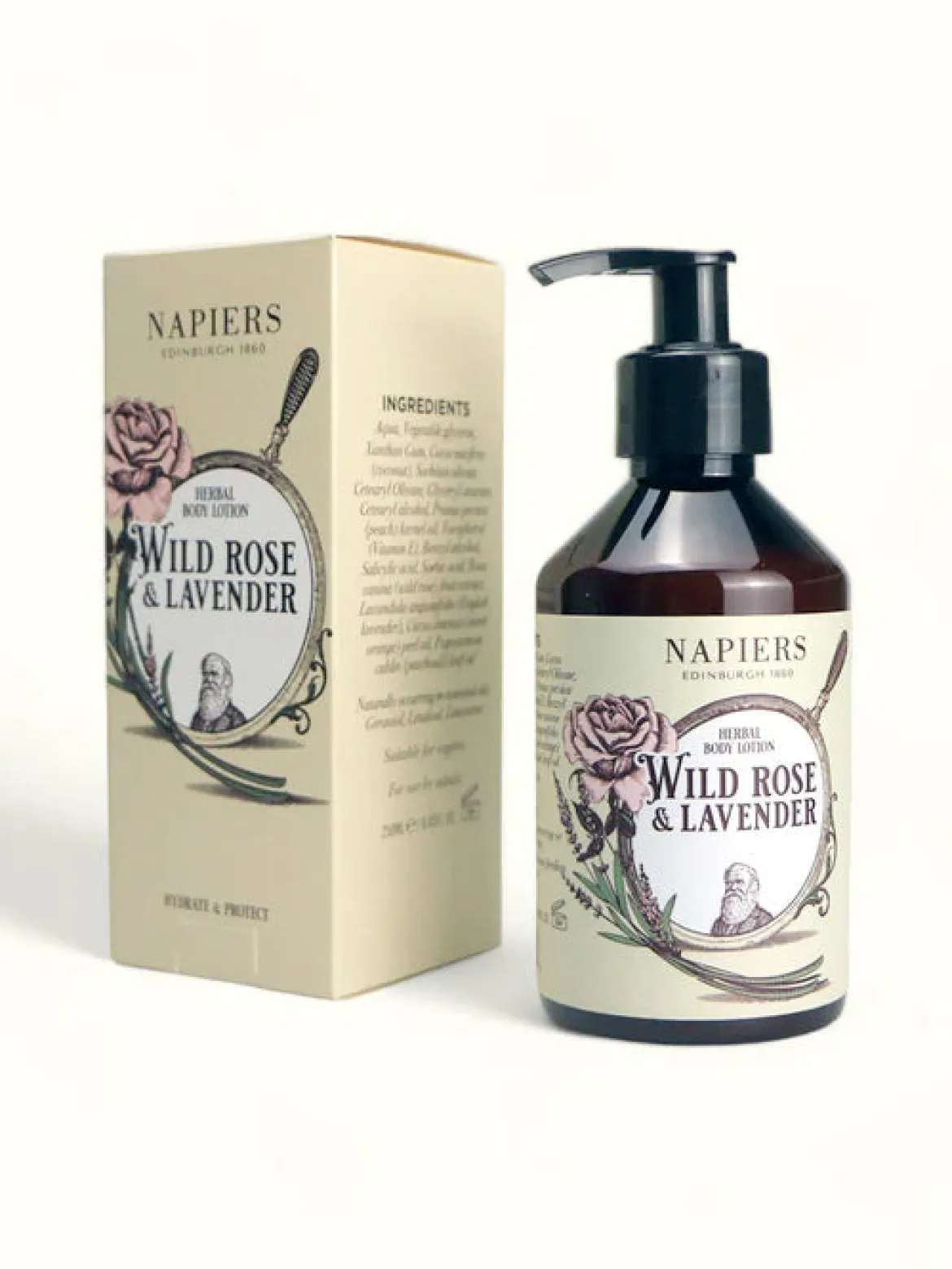 Body Lotion 250ml - Wild Rose & Lavender