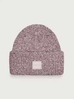 Carly Beanie - Taupe Flecked