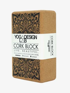 Cork Brick - Mandala Black
