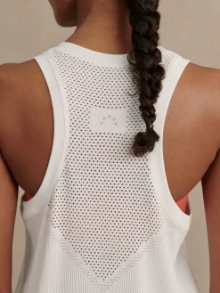 Dayna Seamless Tank - White