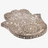 Embossed Incense Holder - Hamsa