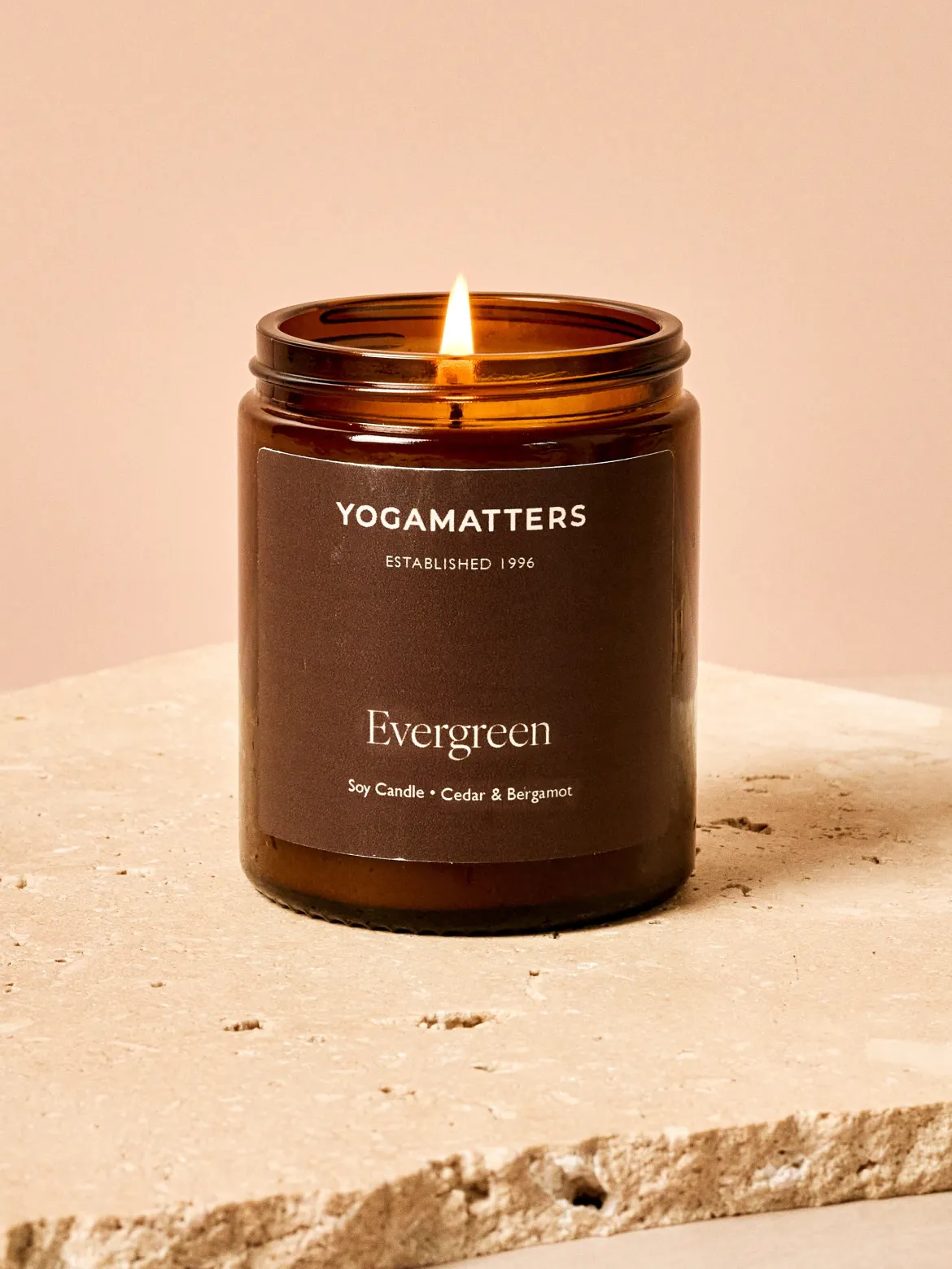 Evergreen Soy Candle 180ml - Cedar & Bergamot