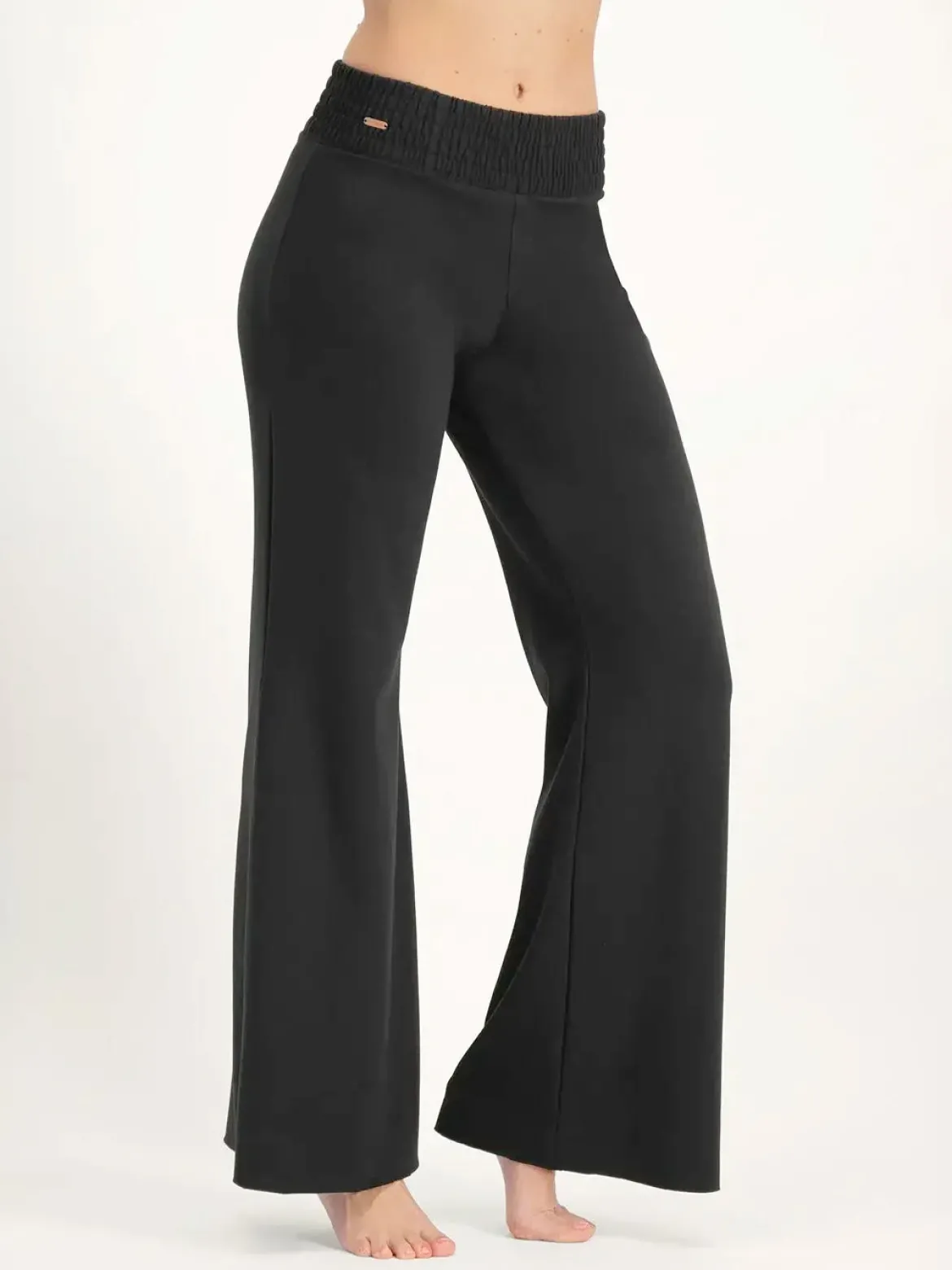 Flow Summer Yoga Pants - Onyx Black