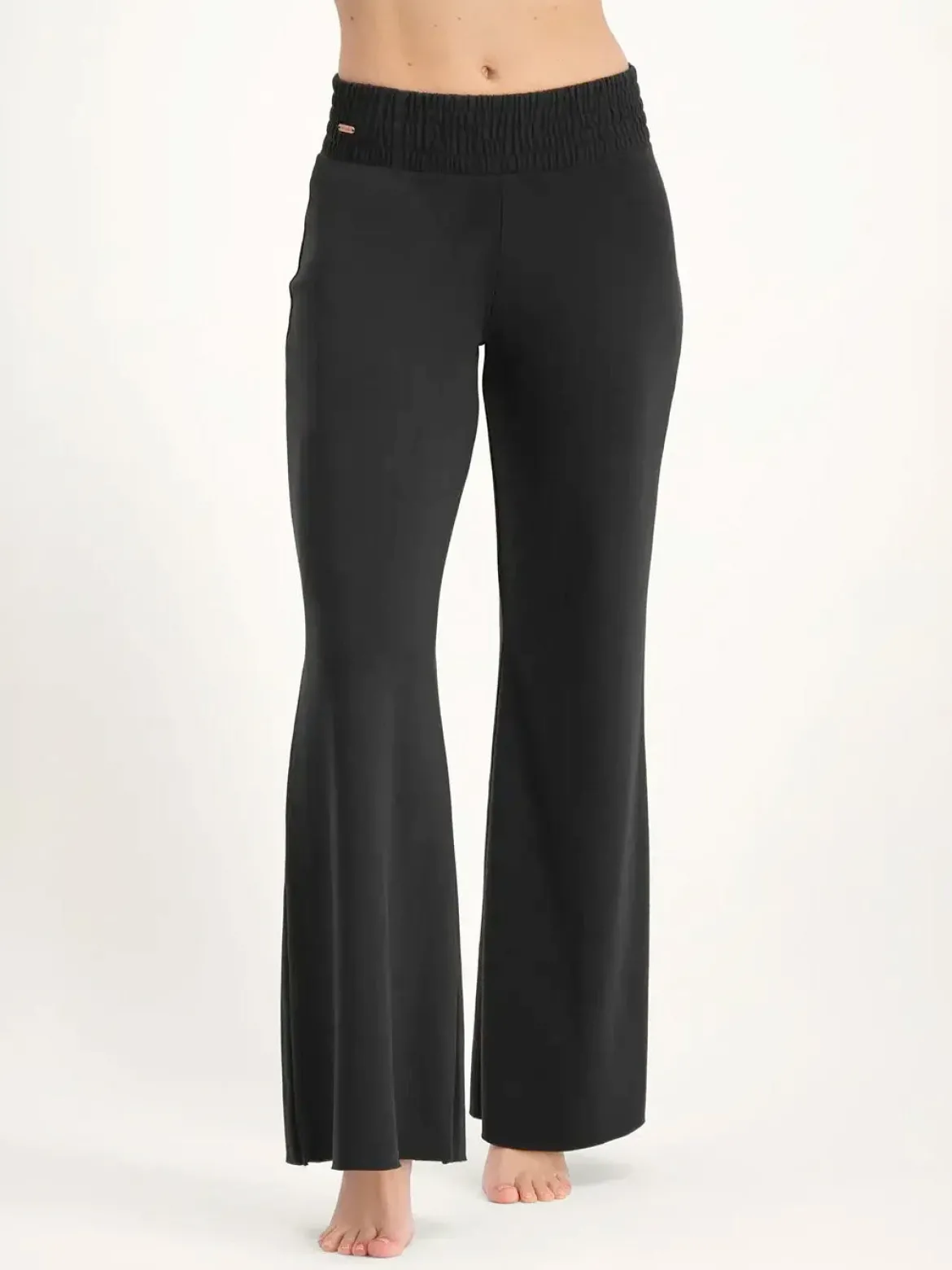 Flow Summer Yoga Pants - Onyx Black
