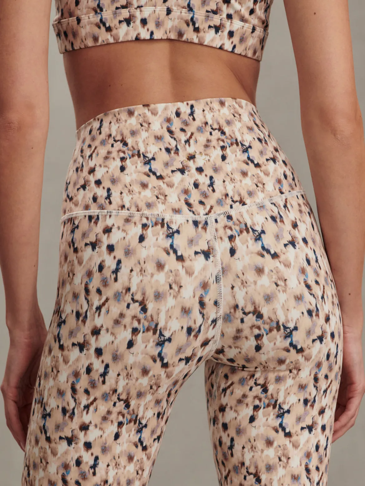 Freesoft High Rise Legging 25 - Sepia Meadow
