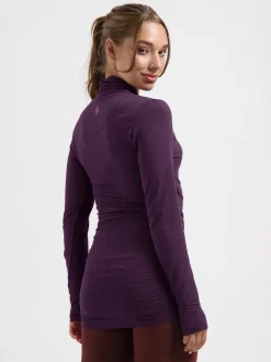 Good Karma Long Sleeve Yoga Top - Bloom