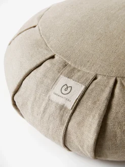 Hemp Buckwheat Zafu Meditation Cushion - Natural - Box of 5