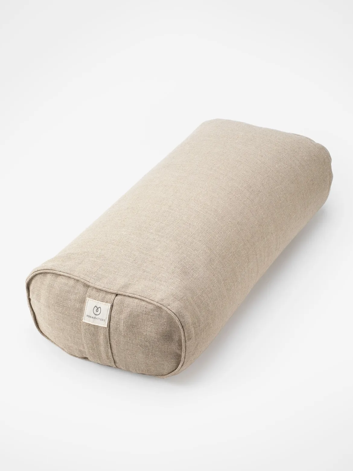Hemp Rectangular Buckwheat Bolster - Natural - Box of 4