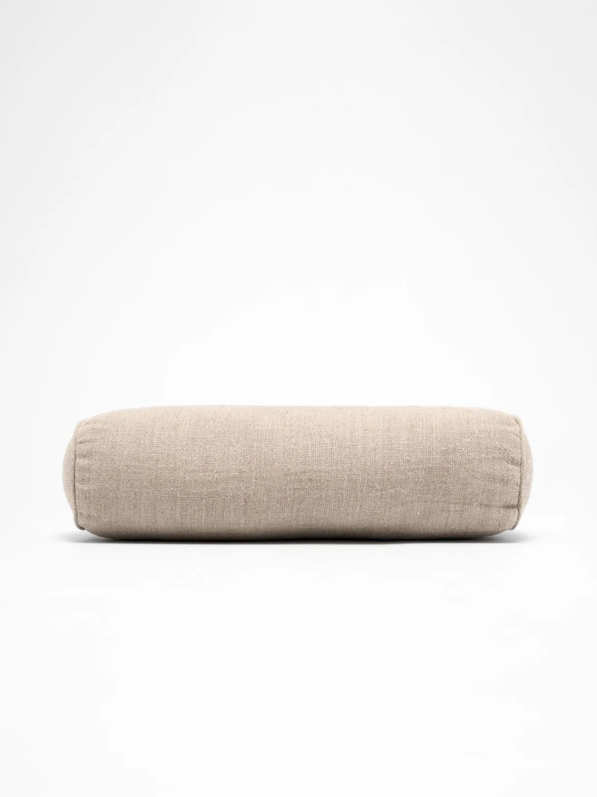 Hemp Small Rectangular Buckwheat Bolster - Natural