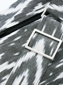 Ikat Zip Up Yoga Mat Bag