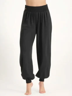 Jaya Harem Summer Yoga Pants - Onyx Black