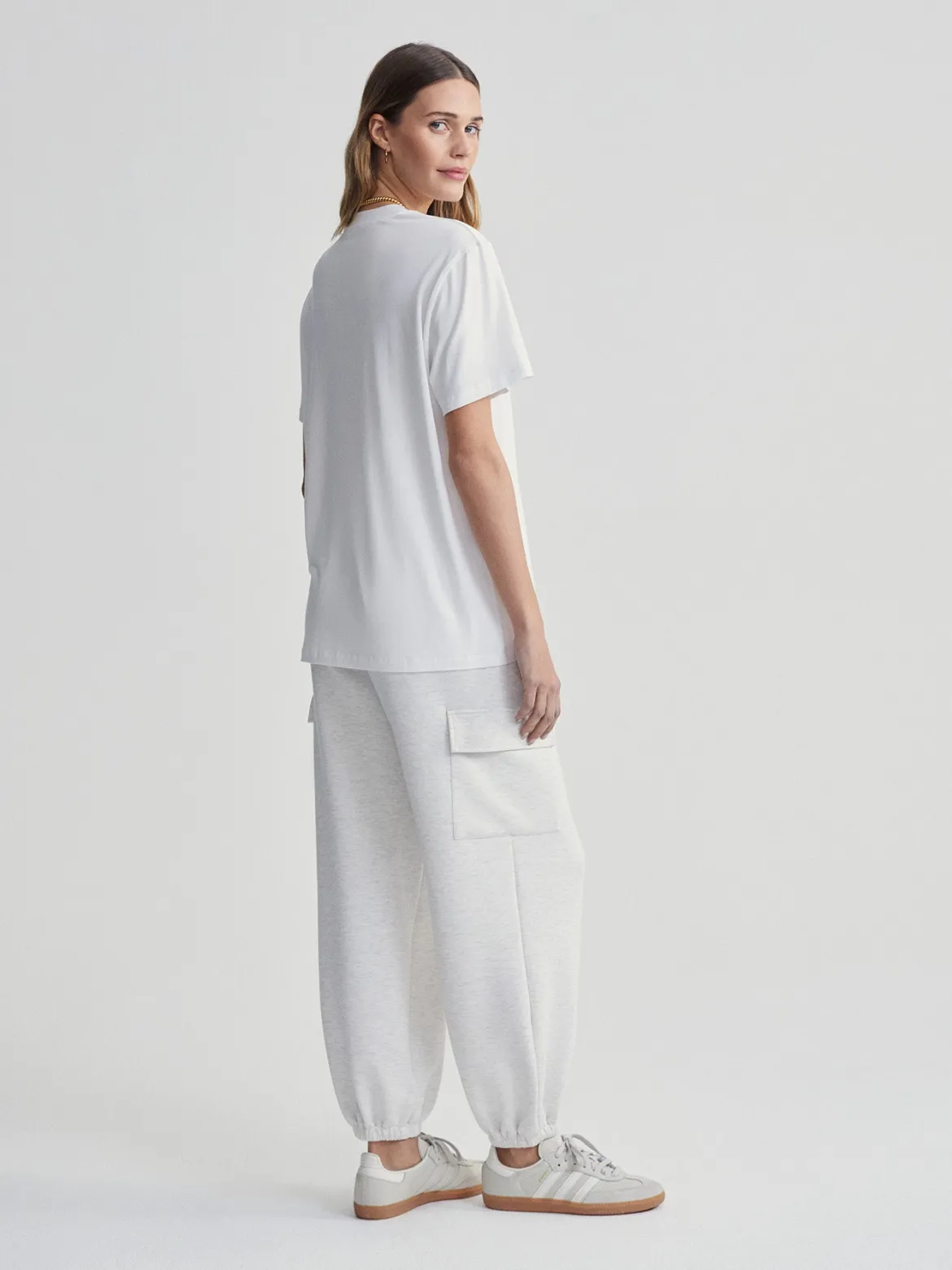 Leighton Boyfriend Tee - White