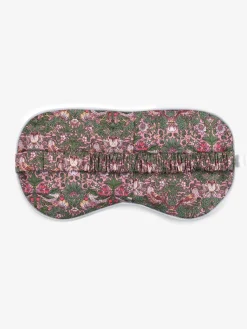 Liberty Print Aromatherapy Eye Mask - Strawberry Thief Pink