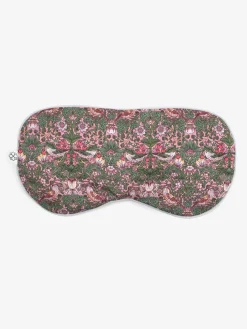 Liberty Print Aromatherapy Eye Mask - Strawberry Thief Pink