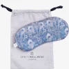 Liberty Print Aromatherapy Eye Mask - Hera Blue
