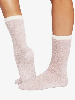 Lounge Grip Socks - Soft Blush - One Size