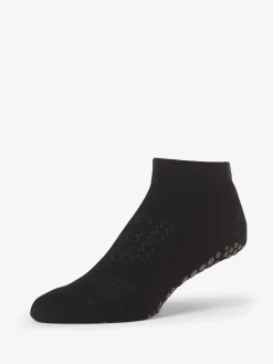 Low Rise Grip Socks - Black