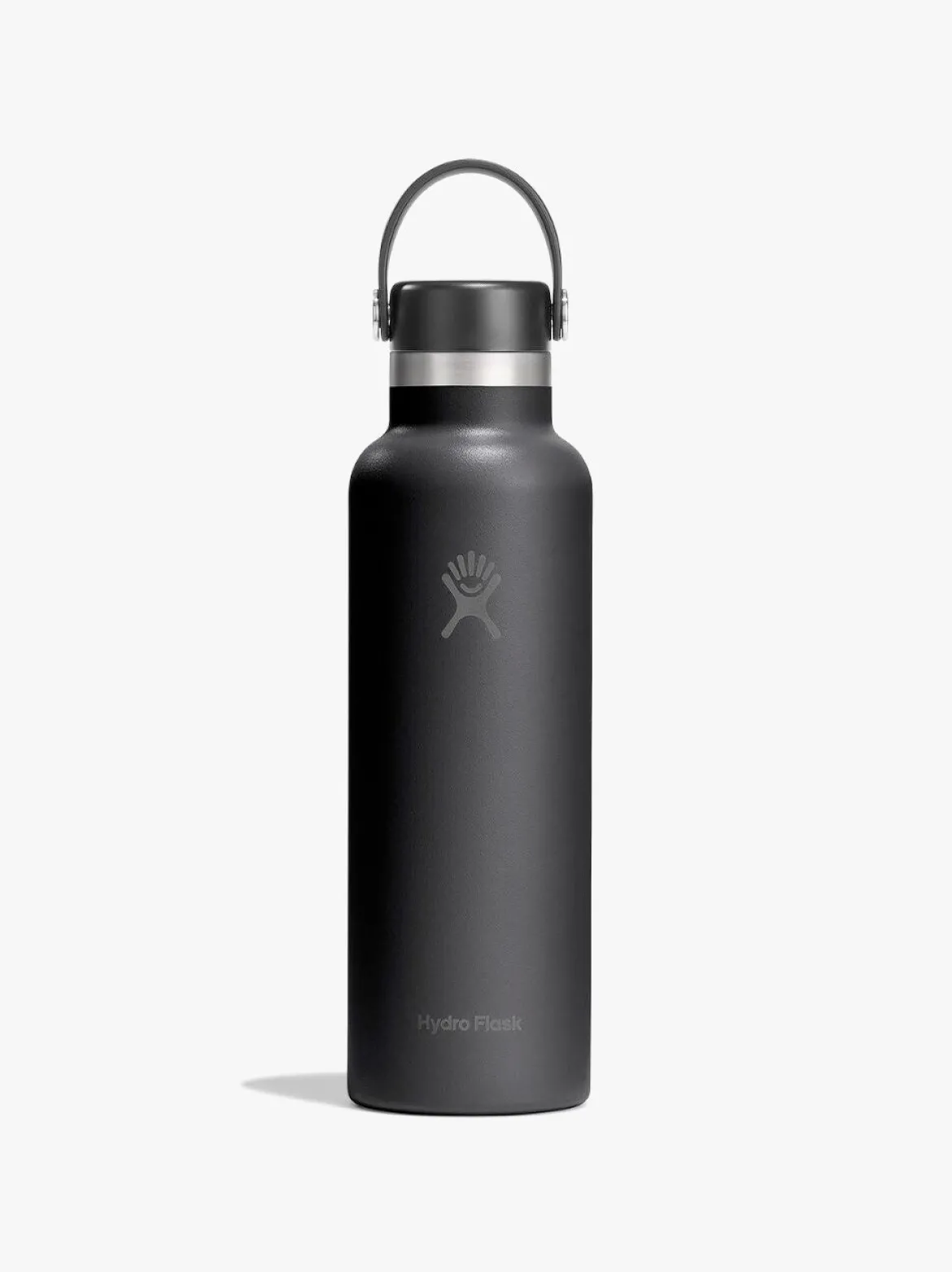 621ml (21oz) Standard Mouth with Flex Cap - Black