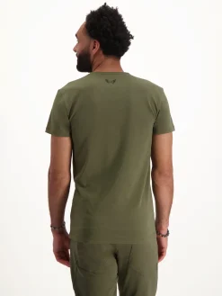 Moksha Zen Tee - Olive Green
