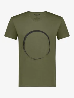 Moksha Zen Tee - Olive Green
