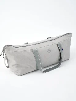Organic Cotton Chambray Carry All Kit Bag - Grey Ice