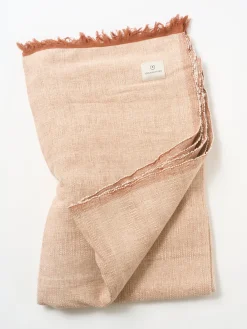 Organic Cotton Chambray Yoga Blanket