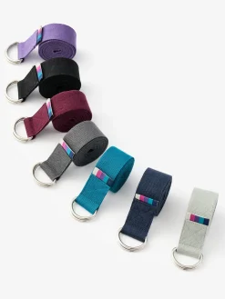 Organic Cotton D-ring Yoga Belt - Box of 20