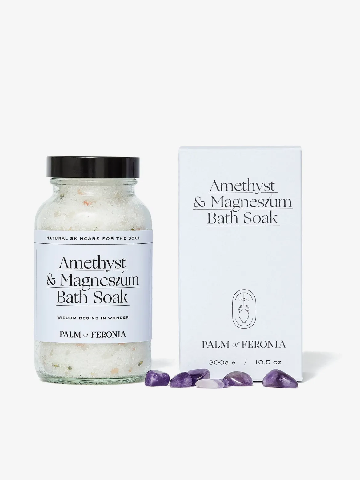 Palm of Feronia Amethyst & Magnesium Bath Soak 300g