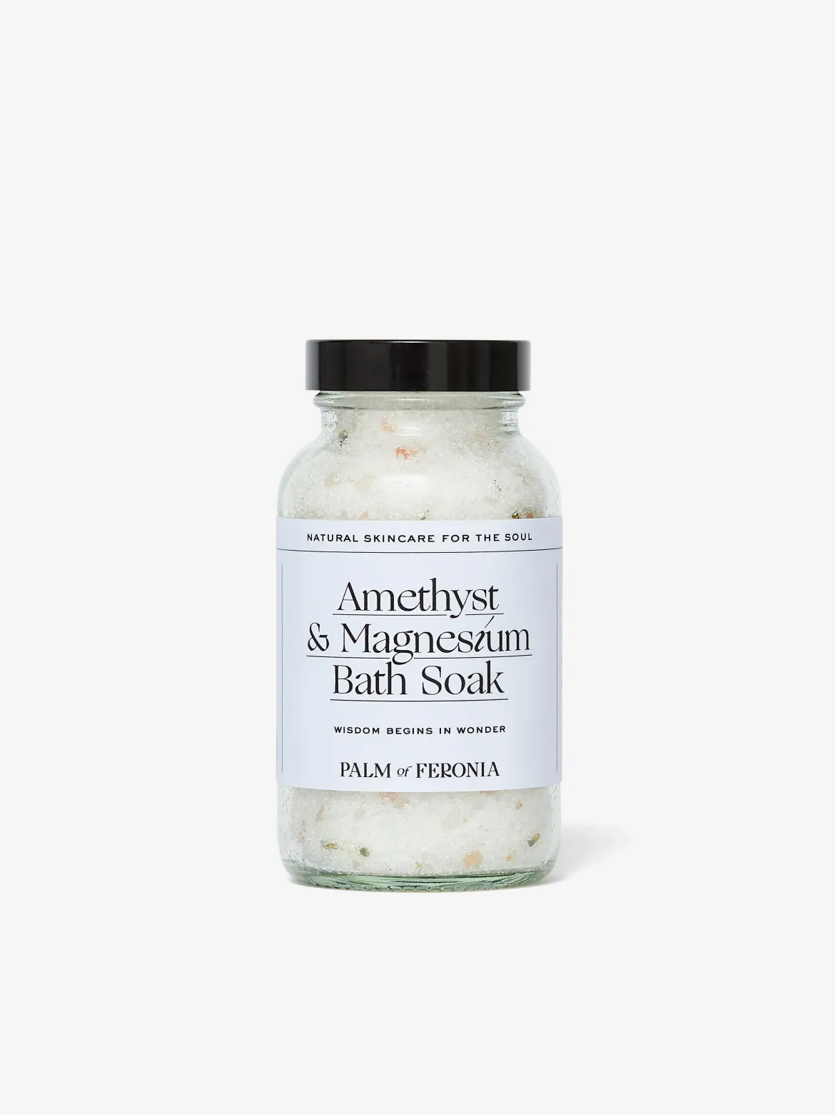 Palm of Feronia Amethyst & Magnesium Bath Soak 300g