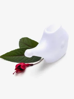 Plastic Neti Pot - White