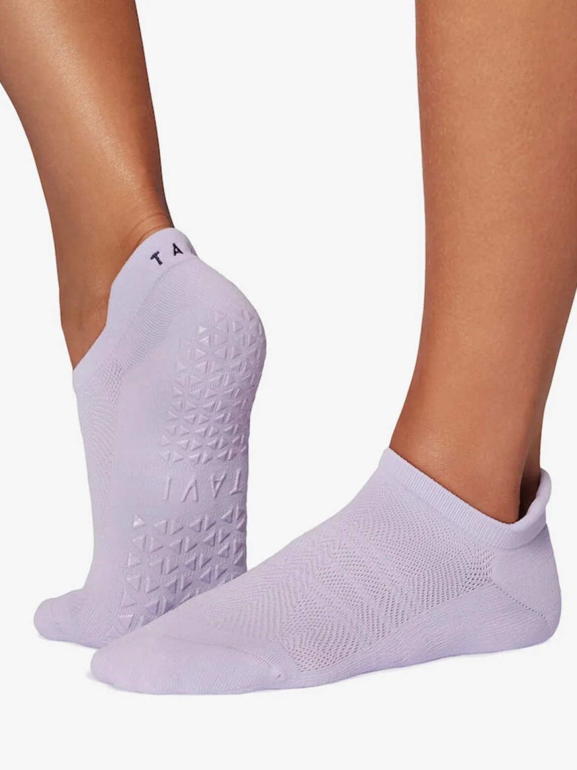 Tec Savvy Grip Socks - Soft Lavender