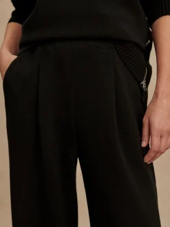 The Extra Wide Leg Pant 29.5 - Black