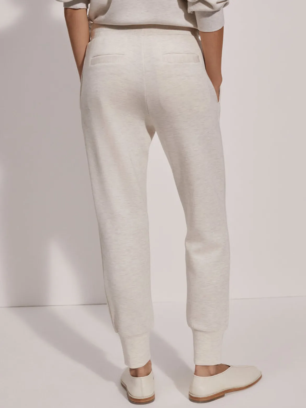 The Slim Cuff Pant 25 - Ivory Marl