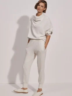 The Slim Cuff Pant 25 - Ivory Marl