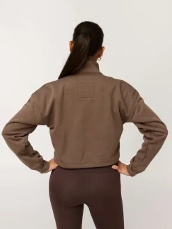 Vega Half Zip Sweatshirt - Mink