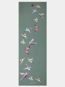 Yogitoes Hummingbird Collection Yoga Mat Towel - Flock