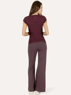 Zefira Yoga Tee - Fig